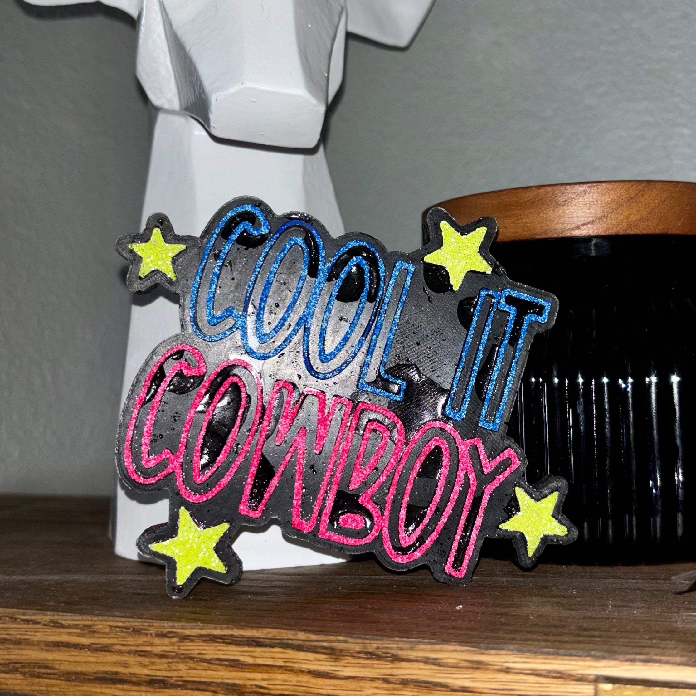 cool it cowboy
